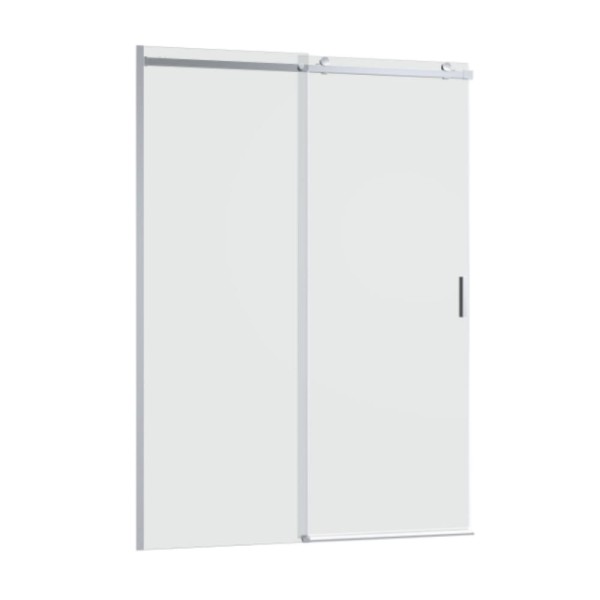 Roca Are drzwi wnękowe przesuwane lewe chrom 120cm