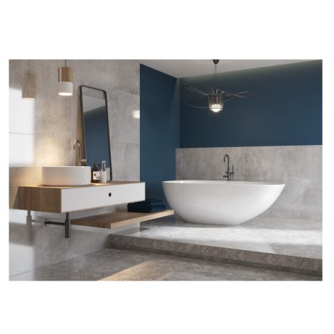 Cerrad Softcement silver płytka gresowa 119,7x119,7cm