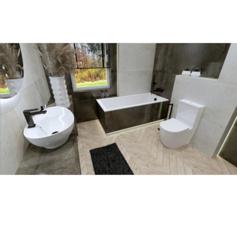Lavita Terra umywalka nablatowa 59.5x39