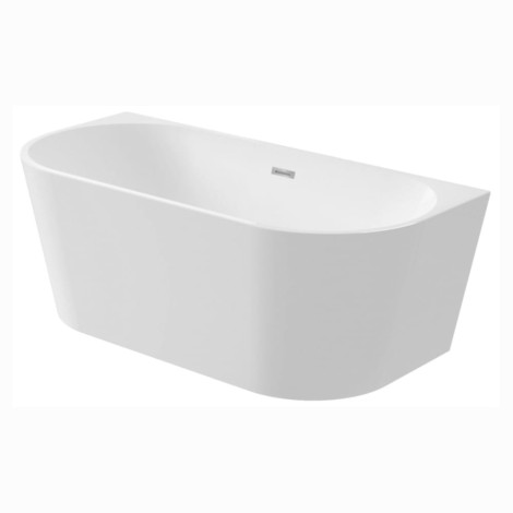 Deante Silia wanna przyścienna wolnostojąca 150 cm