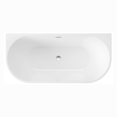 Deante Silia wanna przyścienna wolnostojąca 150 cm.