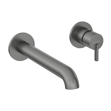 Deante Silia bateria umywalkowa podtynkowa titanium