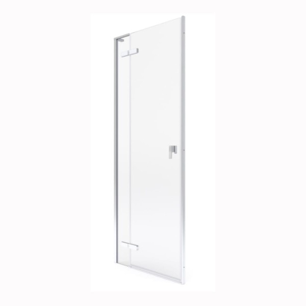 Roca Metropolis-Nl drzwi skrzydłowe z polem stałym 90 cm chrom