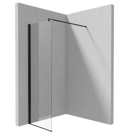 Deante Kerria Plus ścianka prysznicowa walk-in 60 cm czarna