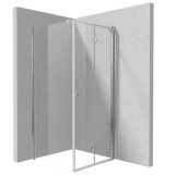 Deante Kerria Plus kabina prysznicowa drzwi składane kwadratowa 90x90 chrom