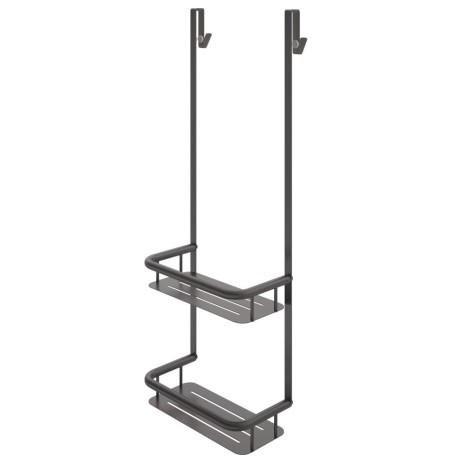 Deante Silia półka wisząca na kabinę titanium.