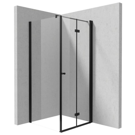 Deante Kerria plus kabina prysznicowa nero 80x80