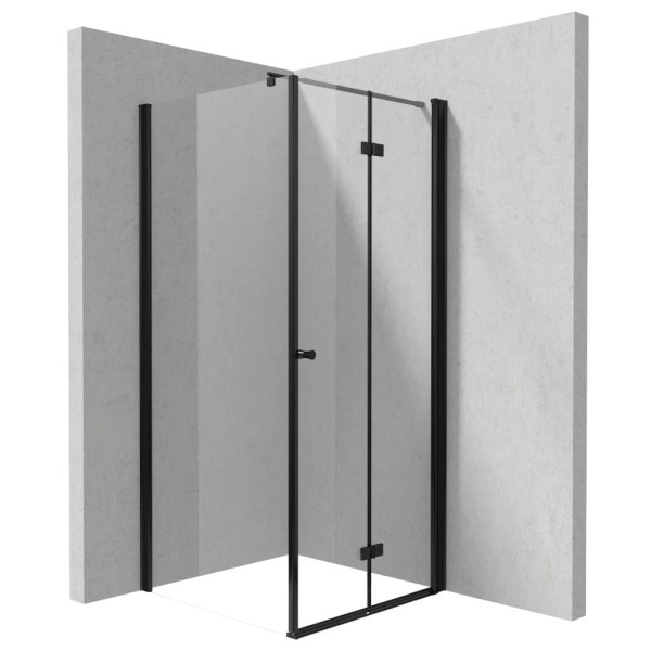 Deante Kerria plus kabina prysznicowa nero 80x80