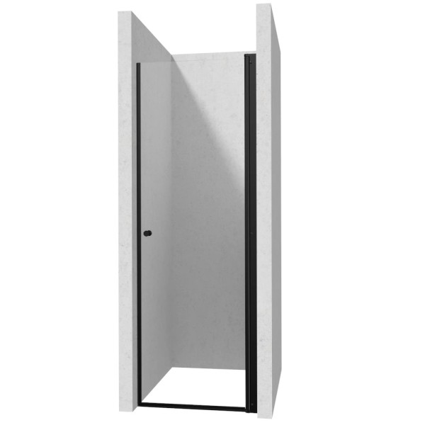 Deante Kerria Plus czarne drzwi wahadłowe 50 cm