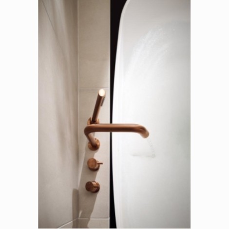 Kfa Moza bateria wannowa 4-otworowa rose gold.