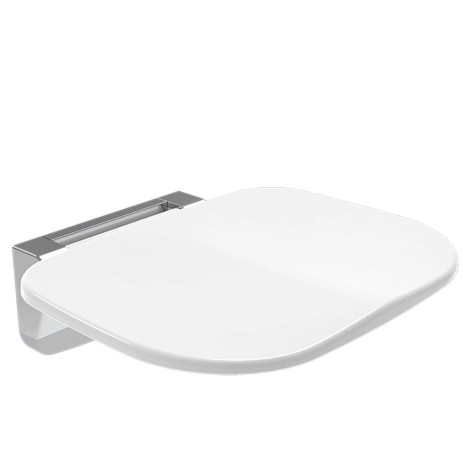 Deante Vital siedzisko ścienne składane białe