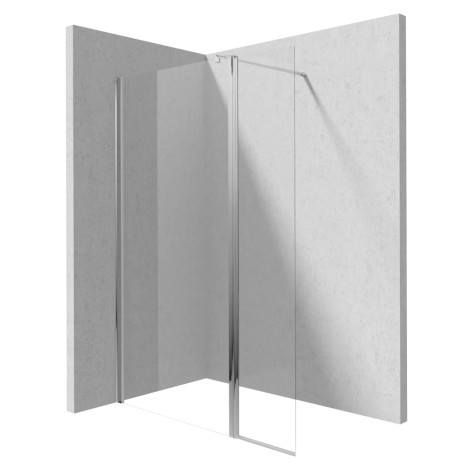 Deante Kerria Plus ruchomy panel do Walk-in chrom