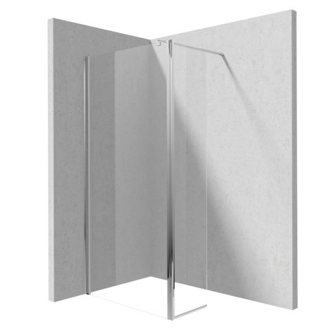 Deante Kerria Plus ruchomy panel do Walk-in chrom