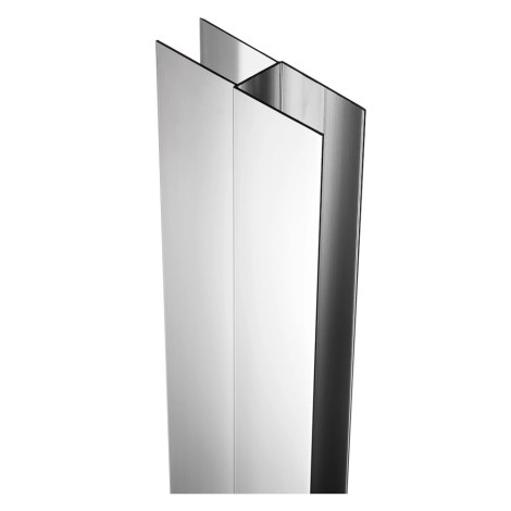 Deante profil poszerzający z elementami montażowymi 200 cm chrom