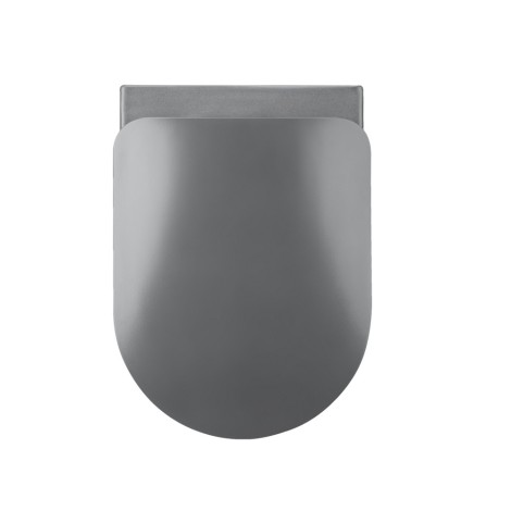 Deante Peonia Zero miska WC wisząca bezkołnierzowa antracy