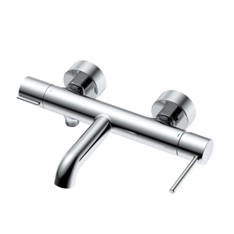 AVAPAX Ultimate bateria wannowa ścienna chrom