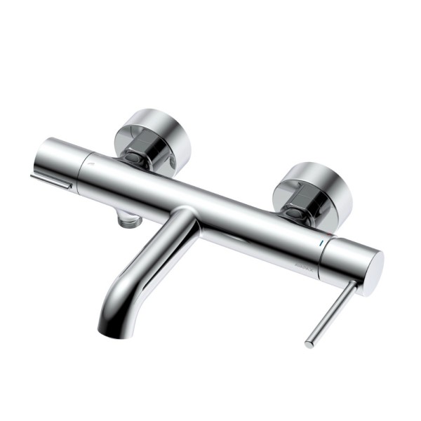 AVAPAX Ultimate bateria wannowa ścienna chrom