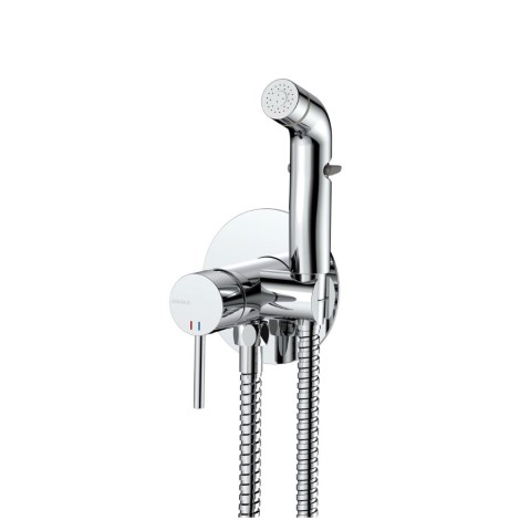 AVAPAX Ultimate bateria bidetowa podtynkowa chrom