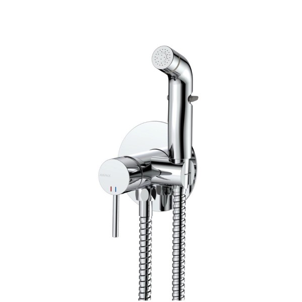 AVAPAX Ultimate bateria bidetowa podtynkowa chrom