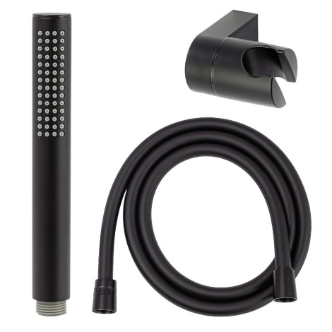 Avapax Ultimate zestaw prysznicowy 1-funkcyjny, punktowy, czarny