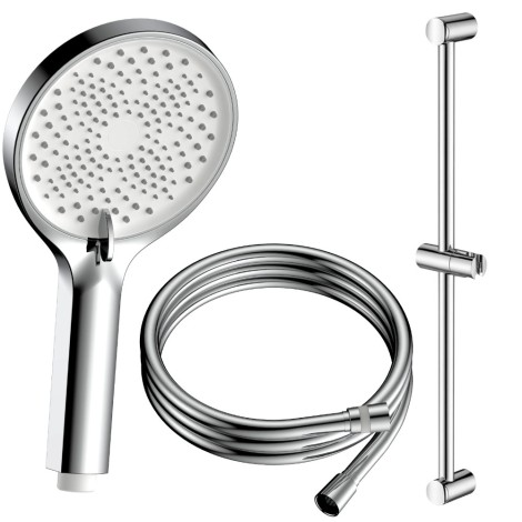 Avapax Ultimata zestaw prysznicowy 3-funkcyjny z drążkiem , chrom