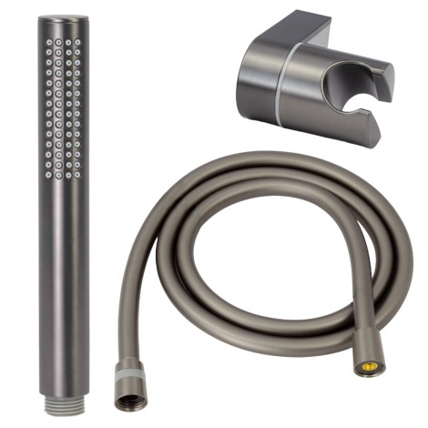 Avapax Ultimate zestaw prysznicowy 1-funkcyjny, punktowy, gun metal