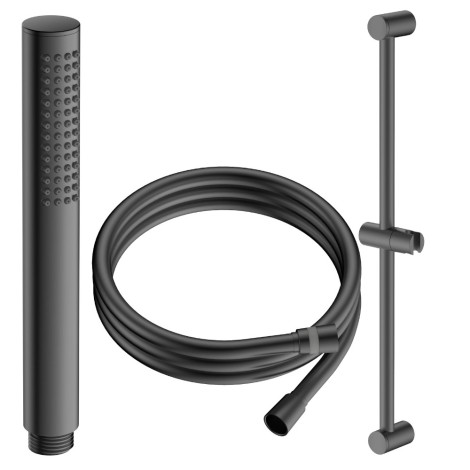 Avapax Ultimate zestaw prysznicowy 1-funkcyjny z drążkiem , gun metal