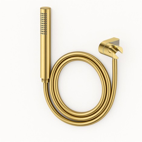 Avapax Ultimate zestaw prysznicowy 1-funkcyjny, punktowy, złoty szczotkowany