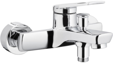 Kfa Amazonit bateria wannowa bez kompletu natryskowego chrom