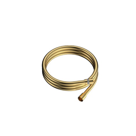 Avapax Ultimate deszczownia zestaw prysznicowy podtynkowy 2 funkcyjny, złoty szczotkowany