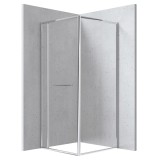 Deante Blur kabina prysznicowa kwadratowa chrom 80x80cm