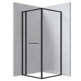 Deante Blur kabina prysznicowa kwadratowa nero 80x80cm