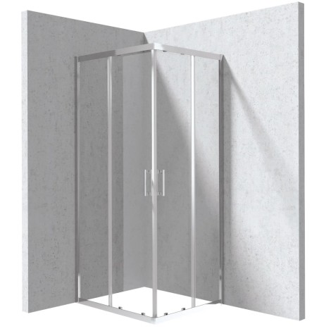 Deante Funkia Evo kabina prysznicowa kwadratowa 90x90cm chrom