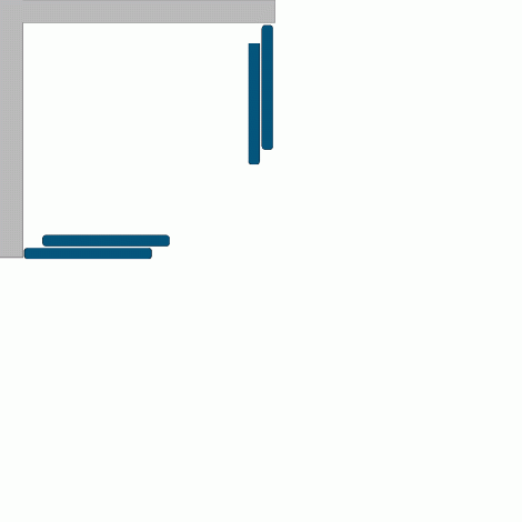 Deante Evo- drzwi przesuwane