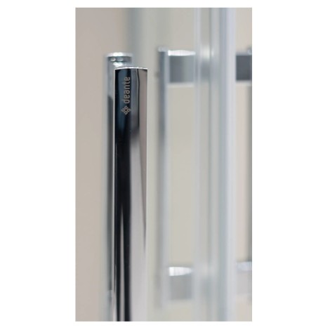 Deante Funkia Evo kabina prysznicowa kwadratowa chrom 90x90cm