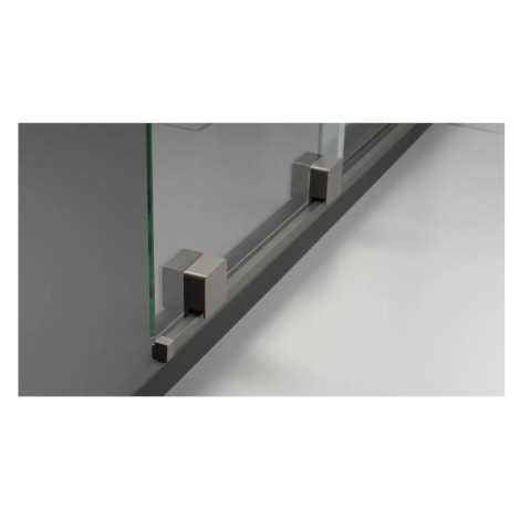 Deante Prizma kabina prysznicowa prostokątna titanium 120x80cm