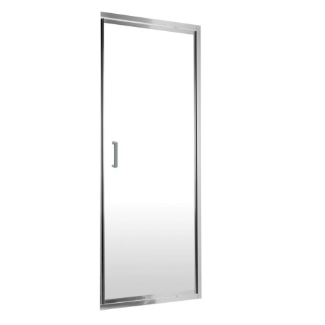 Deante Jasmin Plus drzwi prysznicowe wnękowe uchylne 80 cm chrom