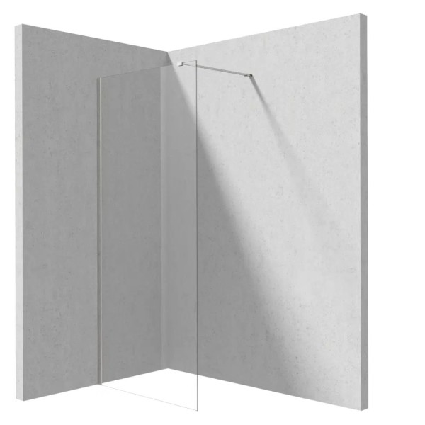 Deante Prizma ścianka prysznicowa  walk-in chrom 70 x 195 cm