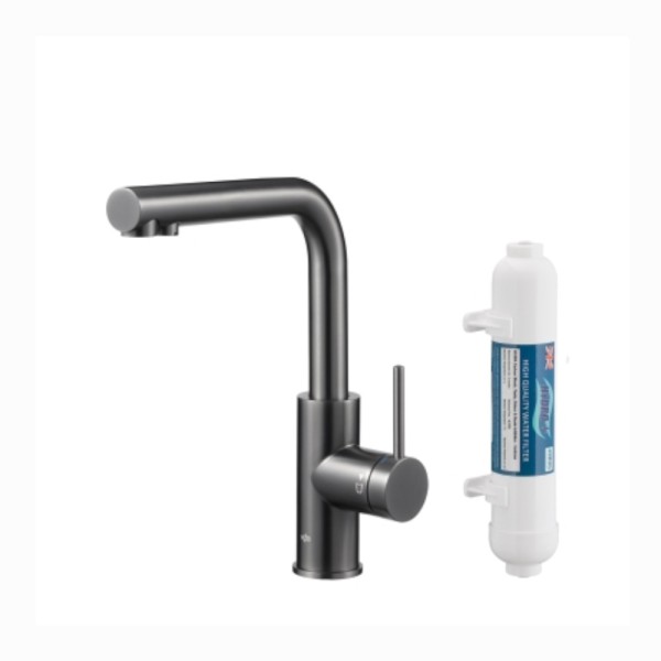 Kfa Duero Pure Basic bateria zlewozmywakowa stojąca gun metal