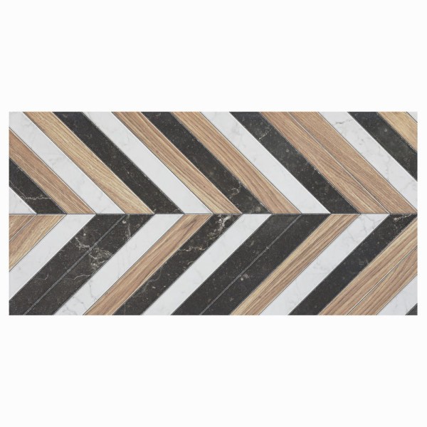 Domino Lily geo inserto płytka ścienna 59,8x59,8 cm.