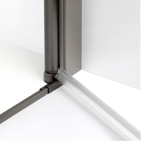 New Trendy New Soleo drzwi wnękowe 900x1950 mm gunmetal brushed