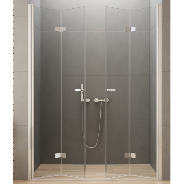 New Trendy New Soleo drzwi wnękowe U 1700x1950 mm chrom