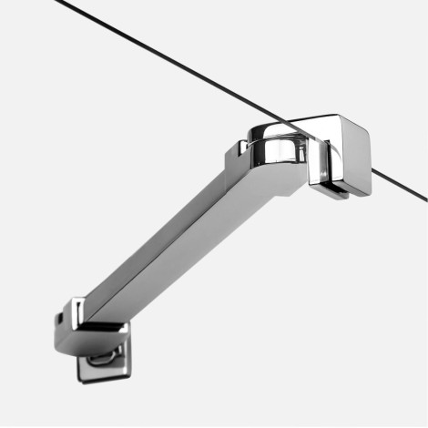 New Trendy New Soleo drzwi wnękowe 1000x1950 mm chrom