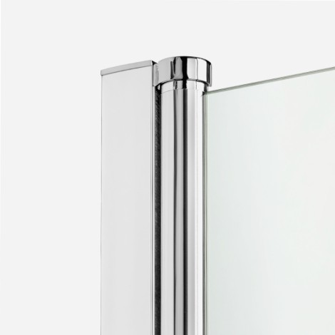 New Trendy New Soleo drzwi wnękowe U 1400x1950 mm chrom