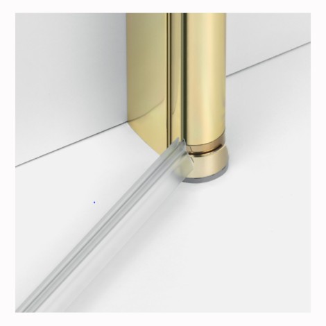 New Trendy New Soleo drzwi wnękowe wahadłowe podwójne 70 cm light gold
