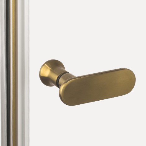 New Trendy New Soleo drzwi wnękowe U 1200x1950 mm gold brushed