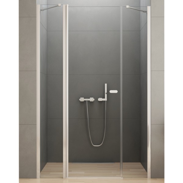 New Trendy New Soleo drzwi wnękowe 1200x1950 mm chrom