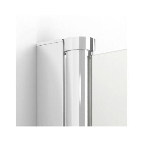New Trendy New Soleo drzwi wnękowe lewe chrom 120x195