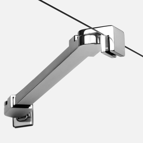 New Trendy New Soleo drzwi wnękowe 1200x1950 mm chrom