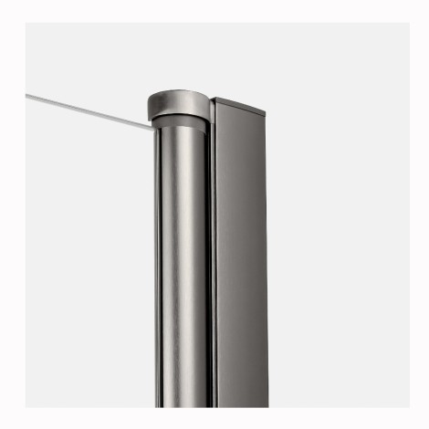 New Trendy New Soleo drzwi wnękowe wahadłowe podwójne 100 cm gunmetal